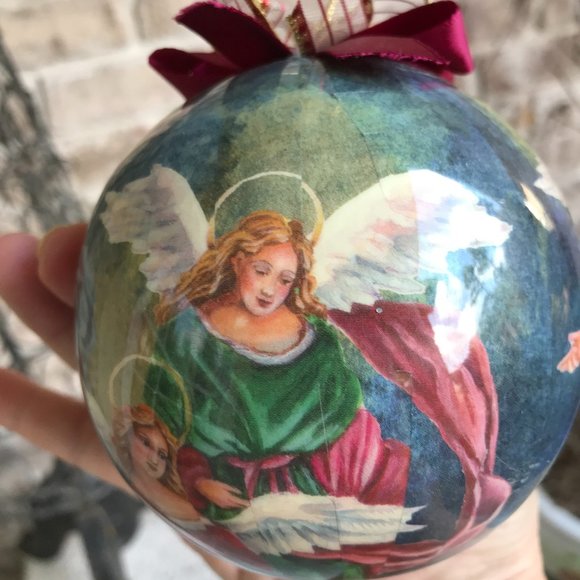 Angel Ornament Tomorrow Today Christmas Vintage - Picture 7 of 15